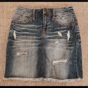 Jean skirt